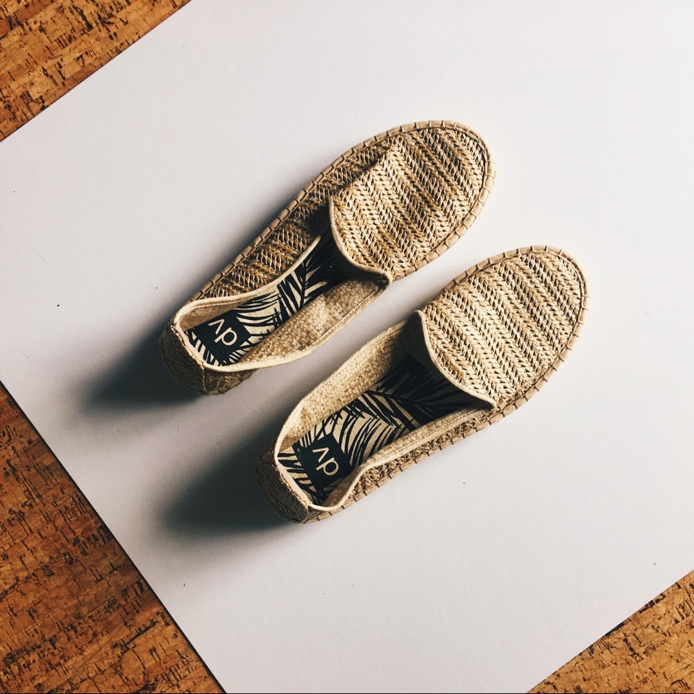 Woven espadrilles